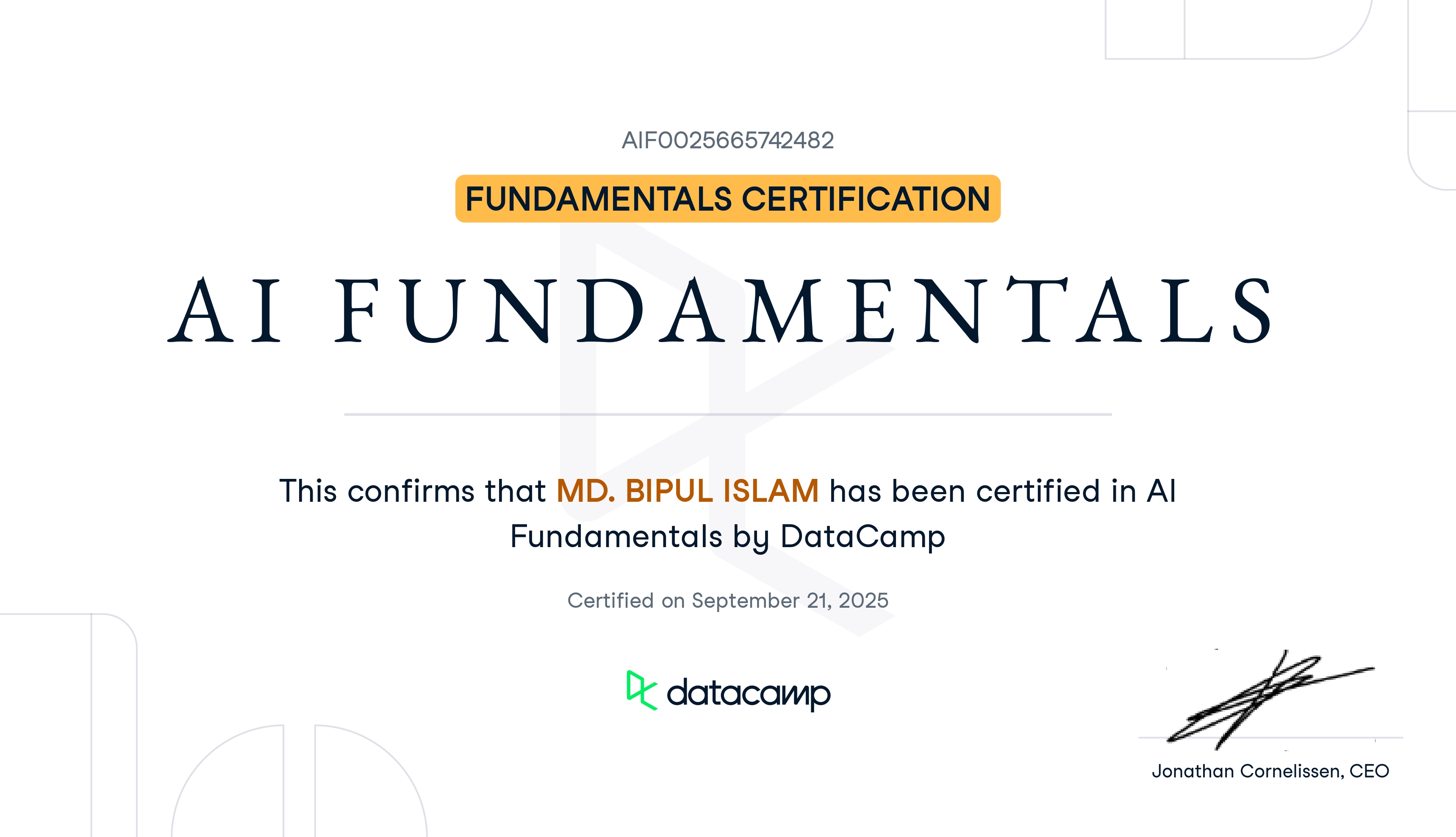 AI Fundamentals