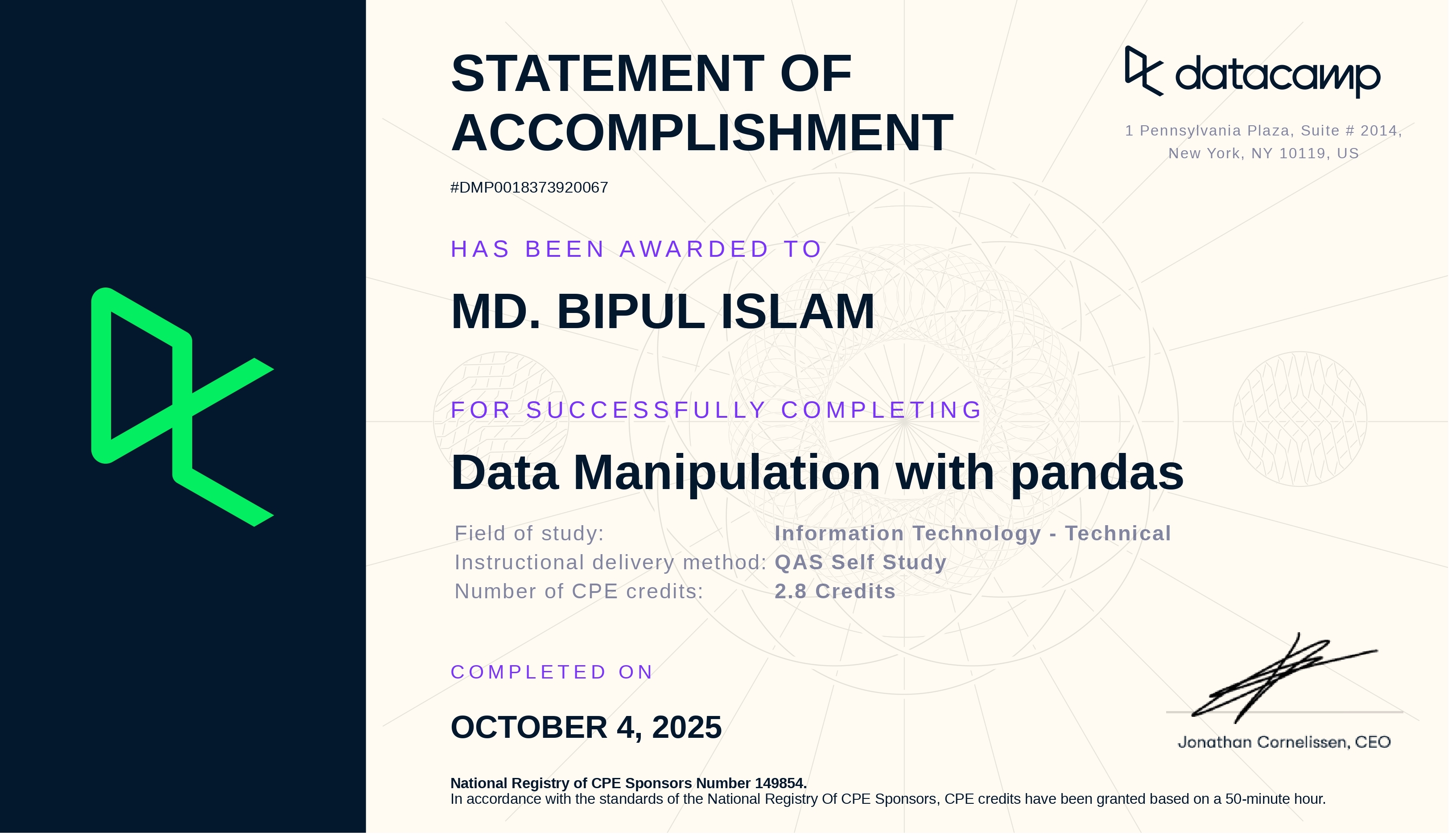 Data Manipulation with Pandas