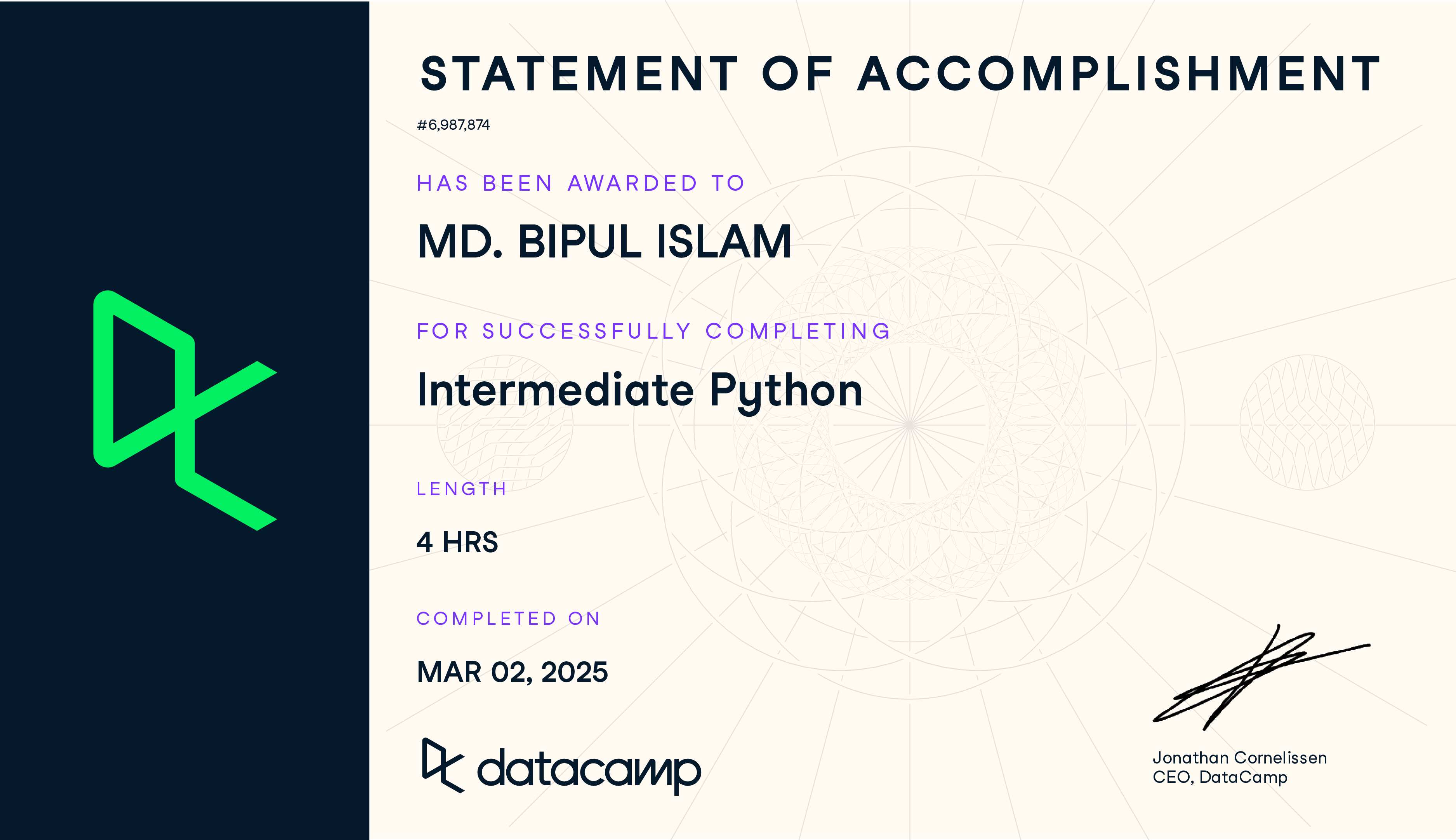 Intermediate Python